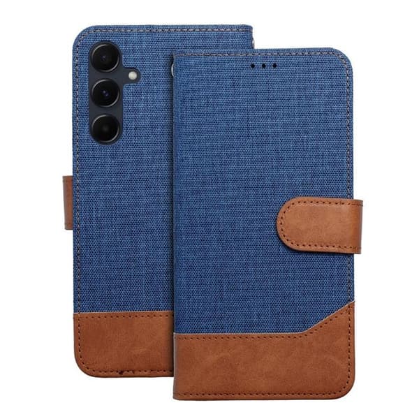 Galaxy A15 5G/4G Plånboksfodral Jeans - Blå