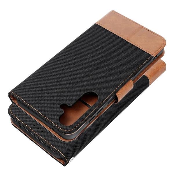Galaxy A15 5G/4G Plånboksfodral Jeans - Svart
