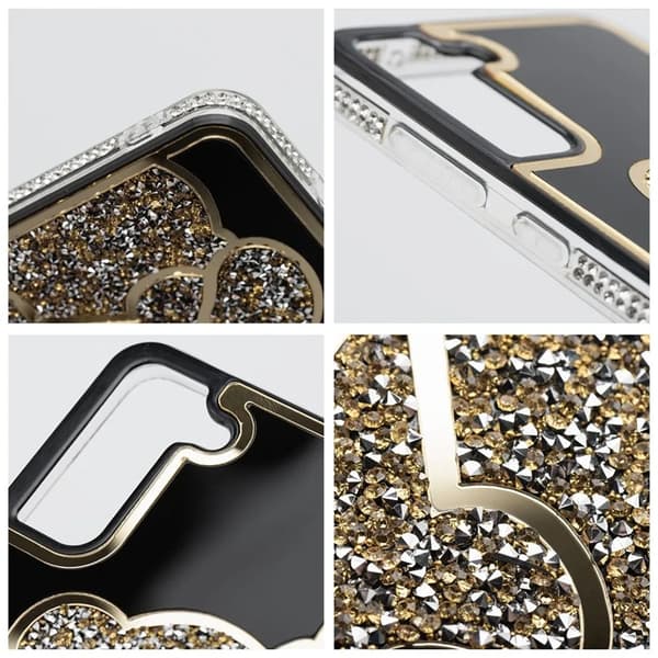Galaxy S25 Ultra Mobilskal Teddy Bear - Guld