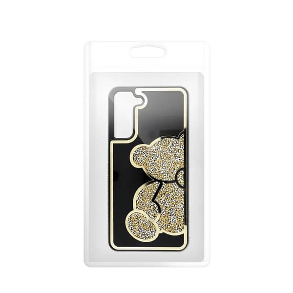 Galaxy S25 Ultra Mobilskal Teddy Bear - Guld