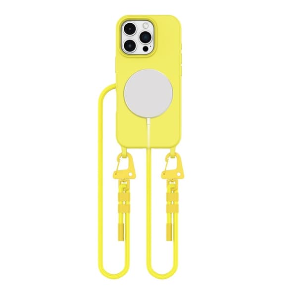 Tech-Protect iPhone 14 Pro Mobilhalsband Skal Magsafe - Gul