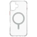Miniatyrbild 4 av 4: Skinarma iPhone 16 Plus Mobilskal MagSafe Saido - Clear