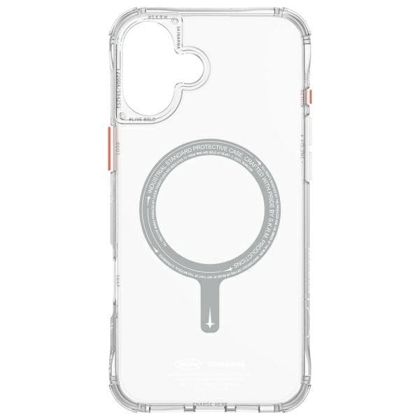 Skinarma iPhone 16 Plus Mobilskal MagSafe Saido - Clear