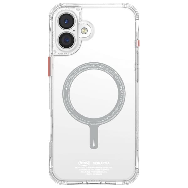 Skinarma iPhone 16 Plus Mobilskal MagSafe Saido - Clear
