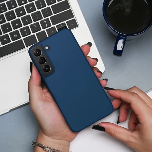Galaxy A16 5G/4G Mobilskal Silicone - Blå