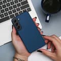 Miniatyrbild 6 av 7: Galaxy A16 5G/4G Mobilskal Silicone - Blå