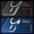 Miniatyrbild 4 av 5: Tech-Protect iPhone 16 Pro Max Mobilskal Magsafe Flexair Hybrid CC