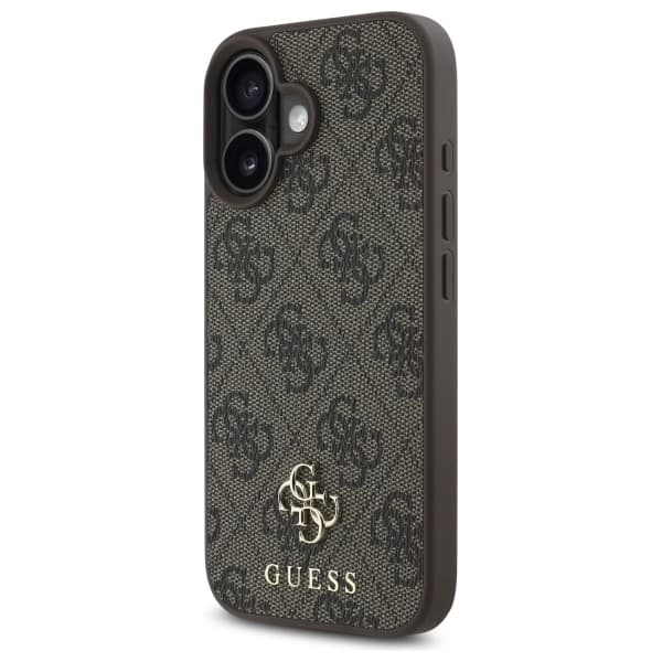 Guess iPhone 16 Mobilskal MagSafe 4G Small Classic Logo - Brun