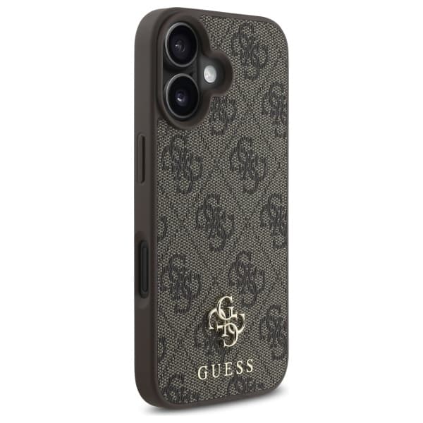 Guess iPhone 16 Mobilskal MagSafe 4G Small Classic Logo - Brun