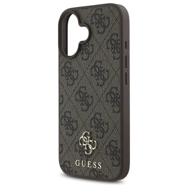 Guess iPhone 16 Mobilskal MagSafe 4G Small Classic Logo - Brun