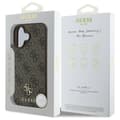 Miniatyrbild 8 av 8: Guess iPhone 16 Mobilskal MagSafe 4G Small Classic Logo - Brun