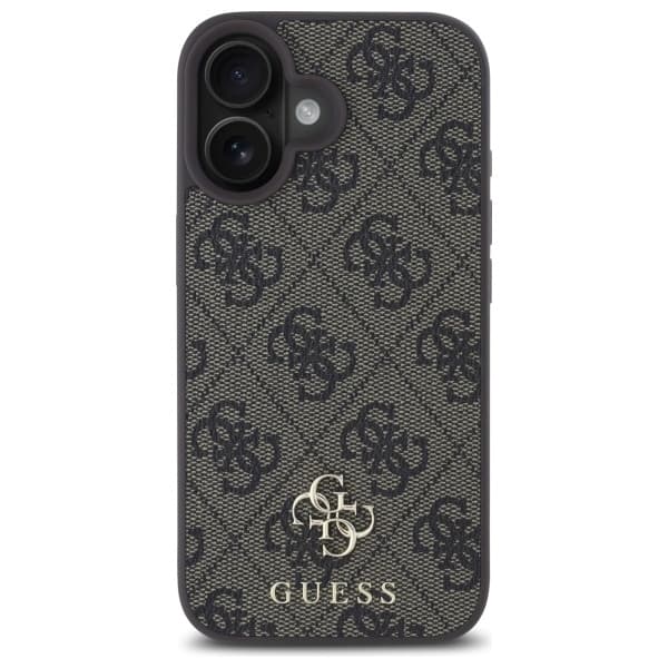 Guess iPhone 16 Mobilskal MagSafe 4G Small Classic Logo - Brun