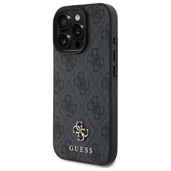 Guess iPhone 16 Pro Mobilskal MagSafe 4G Small Classic Logo - Svart