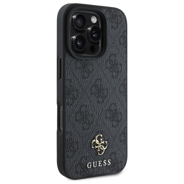 Guess iPhone 16 Pro Mobilskal MagSafe 4G Small Classic Logo - Svart
