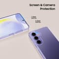 Miniatyrbild 3 av 5: Tech-Protect Galaxy S25 Plus Mobilskal Flexair Hybrid - Clear