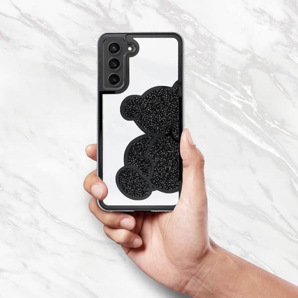 Galaxy A36 5G Mobilskal Teddy Bear - Svart