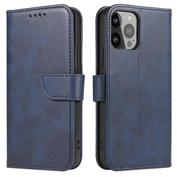Galaxy S25 Plus Plånboksfodral Magnet med Flap - Blå