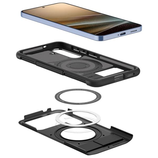 Spigen Galaxy S25 Mobilskal Magsafe Slim Armor - Svart