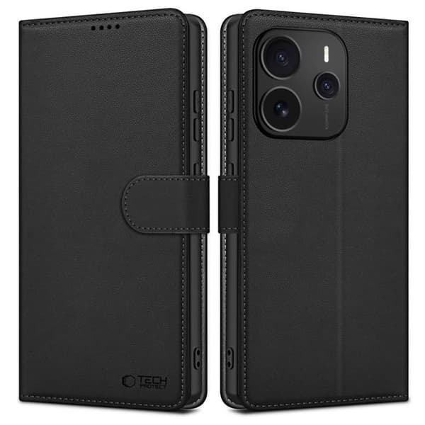 Tech-Protect Xiaomi Redmi Note 14 5G Plånboksfodral - Svart