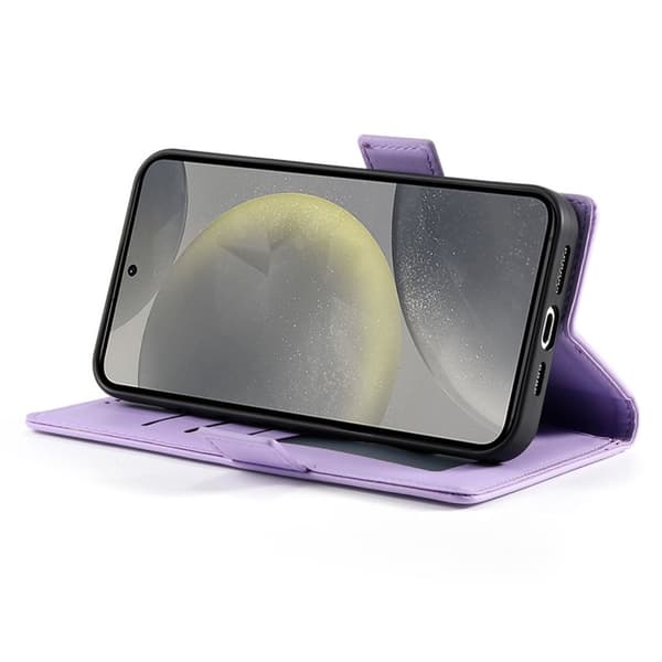 Galaxy S25 Plånboksfodral - Lila