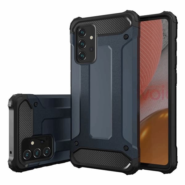 Galaxy A56 5G Mobilskal Hybrid Armor - Blå