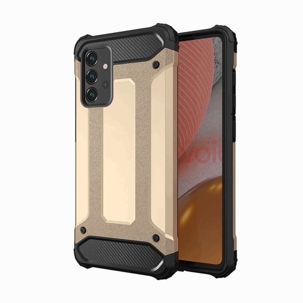 Galaxy A36 Mobilskal Hybrid Armor - Guld