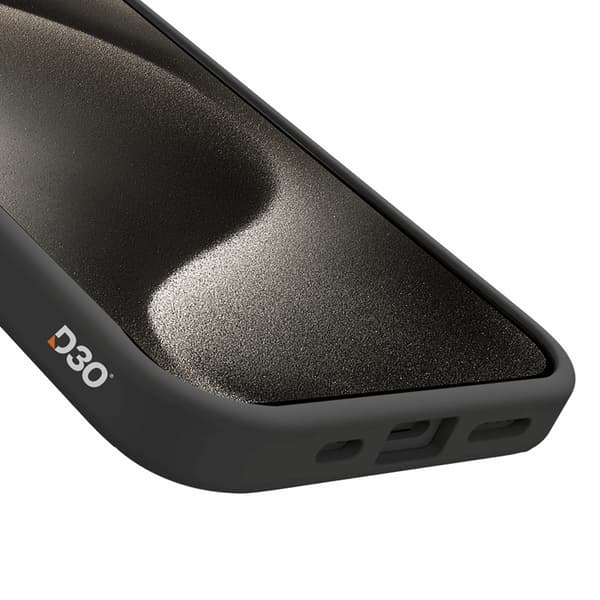 SBS iPhone 15 Mobilskal Full Active D3O - Svart