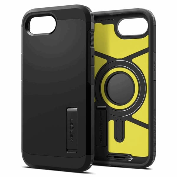 Spigen iPhone 16e Mobilskal Magsafe Tough Armor - Svart