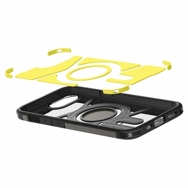 Spigen iPhone 16e Mobilskal Magsafe Tough Armor - Gunmetal