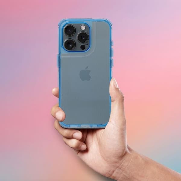 iPhone 16e Mobilskal Matrix Clear - Blå