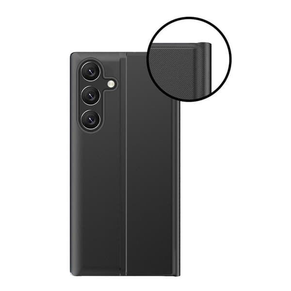 Galaxy A26 Fodral New Sleep med Flap - Svart