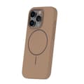 Miniatyrbild 2 av 7: iPhone 15 Pro Max Mobilskal MagSafe Silikon Thin - Brun