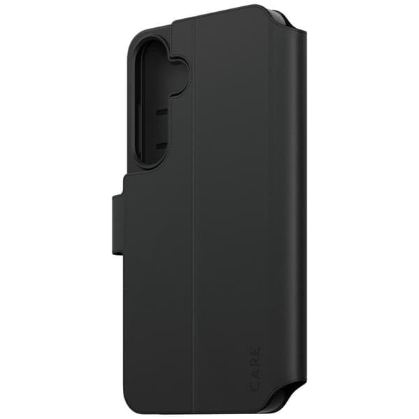 Care by PanzerGlass Galaxy S25 Plus Plånboksfodral Kickstand - Svart