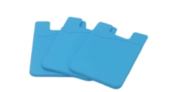 Self-Adhesive Korthållare - Blå