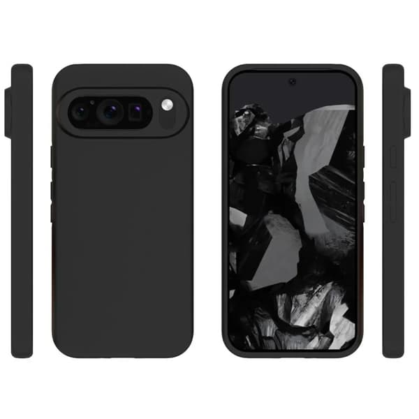 Google Pixel 9 Pro XL Mobilskal Matt TPU - Svart