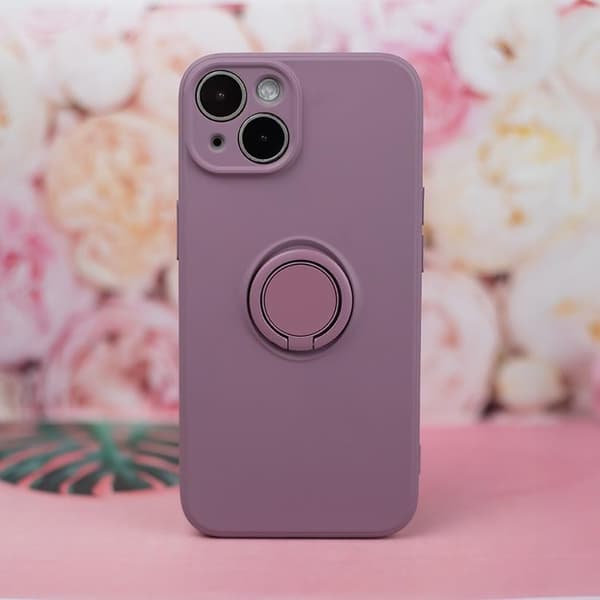 iPhone 7/8/SE (2020/2022) Mobilskal Finger Grip - Ljuslila