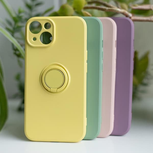 iPhone 7/8/SE (2020/2022) Mobilskal Finger Grip - Ljuslila
