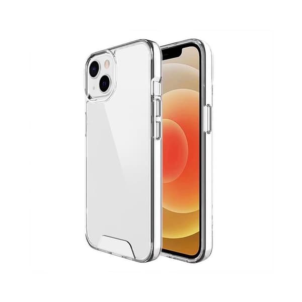 iPhone 14 Pro Max Mobilskal Crystal Big Hole - Transparent