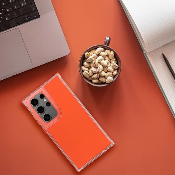 Xiaomi Redmi Note 13 Pro Plus Mobilskal Matrix - Orange