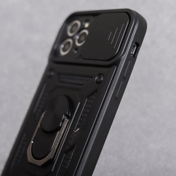 Galaxy A22 5G Mobilskal Defender Slide - Svart