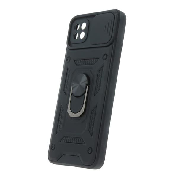 Galaxy A22 5G Mobilskal Defender Slide - Svart