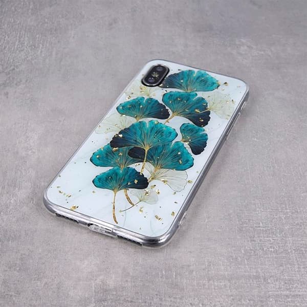 Galaxy A26 5G Mobilskal Guld Glam - Leaves