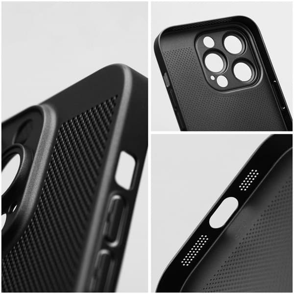 iPhone 16 Mobilskal Breezy - Svart
