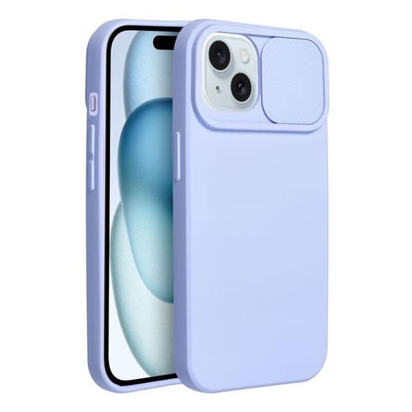 iPhone 15 Plus Mobilskal Slide - Lavender