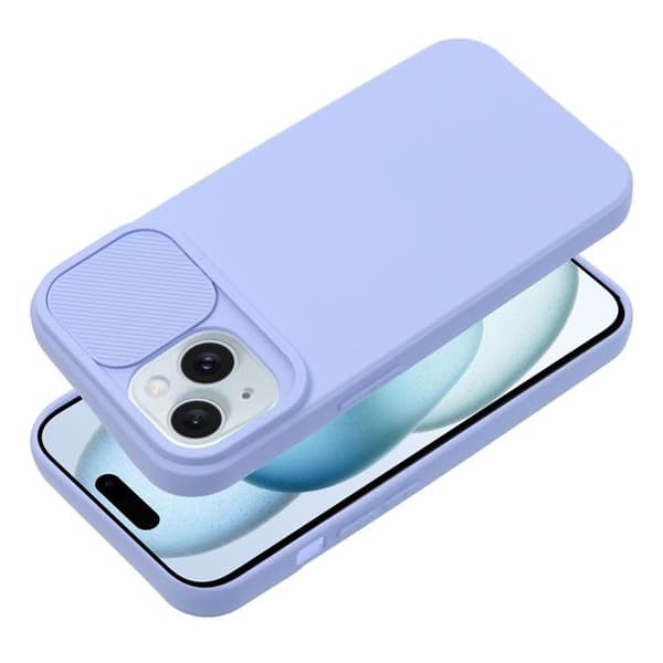 iPhone 15 Plus Mobilskal Slide - Lavender