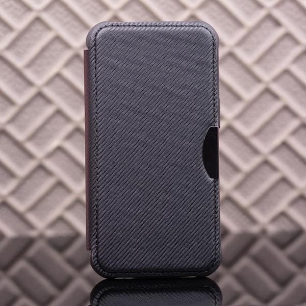 Galaxy S23 FE Plånboksfodral Smart Carbon - Svart