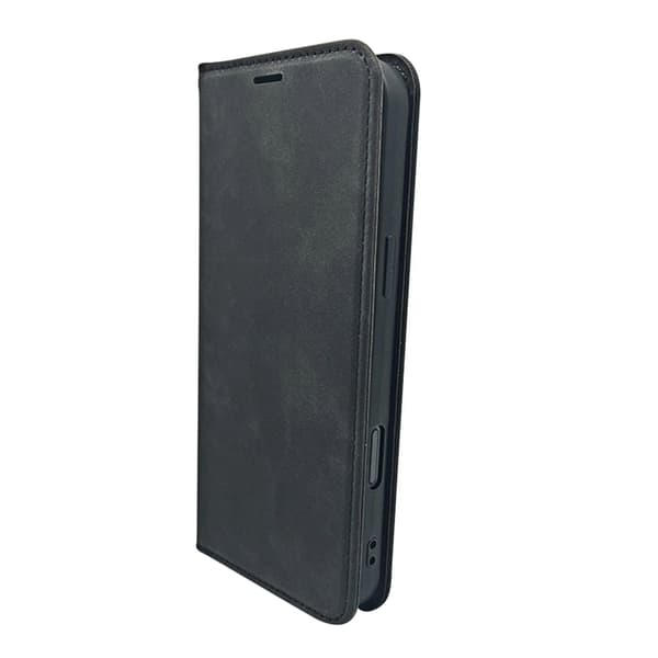 Galaxy A35 5G Plånboksfodral Smart Suede - Svart