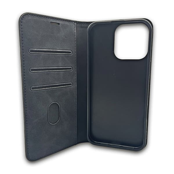 Galaxy A35 5G Plånboksfodral Smart Suede - Svart