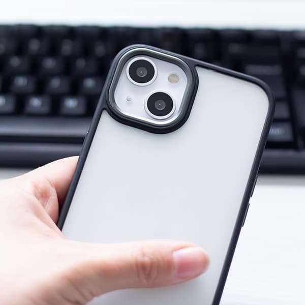 iPhone XR Mobilskal Satin Matt - Svart