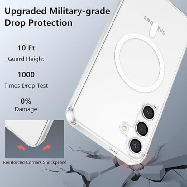 Galaxy S24 FE Mobilskal Magsafe - Transparent